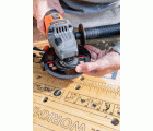 BLCG78M1-QW - Mini-Amoladora BRUSHLESS 18V 125mm con 1 batería 4Ah, 3 discos y bolsa de transporte