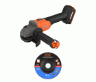 BLCG78N-XJ - Mini-Amoladora BRUSHLESS 18V 125mm con 1 disco, sin batería/cargador