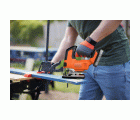 BLCJS78E1-QW - Sierra de calar BRUSHLESS 18V con 1 batería de 2,5Ah con indicador de carga, cargador, guía paralela, conexión para aspirador y 3 hojas