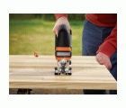 BLCJS78E1-QW - Sierra de calar BRUSHLESS 18V con 1 batería de 2,5Ah con indicador de carga, cargador, guía paralela, conexión para aspirador y 3 hojas