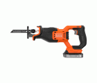 BLCR78E1-QW - Sierra de sable BRUSHLESS 18V con 1 batería de 2,5Ah, cargador y 3 hojas
