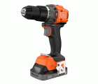 BLD783E2K-QW - Taladro percutor BRUSHLESS 18V con 2 baterías de 2,5Ah con indidcador de carga, cargador rápido de 1A y maletín
