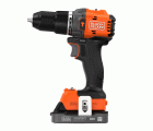 BLD783E2K-QW - Taladro percutor BRUSHLESS 18V con 2 baterías de 2,5Ah con indidcador de carga, cargador rápido de 1A y maletín