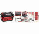Selección electricista 94 herramientas - caja de herramientas textil