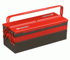 Caja de herramientas metálica 5 compartimentos- gran volumen