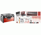 Selección electromecánico 120 herramientas - caja de herramientas bi-material