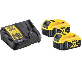 DCB115P2-QW - Kit 2 Baterías XR 18V 5,0Ah y Cargador XR 10,8V - 14,4V - 18V
