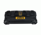 DCB1404-QW - Cargador 4 Puertos XR FLEXVOLT: 54V - 18V -  12V carril Li-Ion (4x4A)