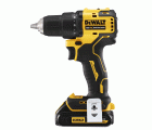 DCD708S2T-QW - Taladro Atornillador sin escobillas 18V con 2 baterías Li-Ion 1,5Ah