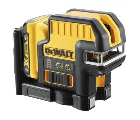 DCE0825D1G-QW - Láser autonivelante de líneas en cruz + 5 puntos 12V - verde
