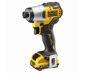 DCF801D2-QW Atornillador de Impacto sin escobillas XR 12V Li-Ion 2Ah