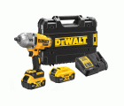 DCF900P2T-QW - Llave Impacto sin escobillas XR 18V Li-Ion 5Ah 1/2
