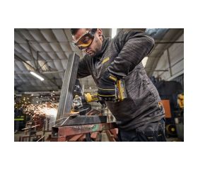 DCG404N-XJ - Mini-Amoladora sin escobillas XR 18V 125mm sin cargador/batería con interruptor hombre-muerto estilo neumático, Arranque Suave, Freno, Embrague