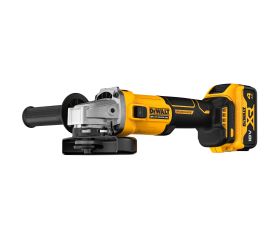 DCG407M2T-QW - Mini-Amoladora sin escobillas XR 18V 125mm con 2 baterías Li-Ion 4Ah con maletín TSTAK