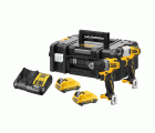 DCK2110L2T-QW - KIT 12V Li-Ion 3Ah sin escobillas = Taladro Atornillador + Atornillador Impacto