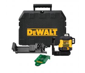 DCLE34031N-XJ Nivel láser autonivelante  verde de 3 líneas 360° 18V XR (batería no incluida)
