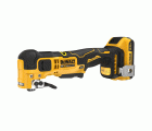 DCS358D2-QW - Multi-herramienta Oscilante sin escobillas XR 18V Li-Ion 2Ah