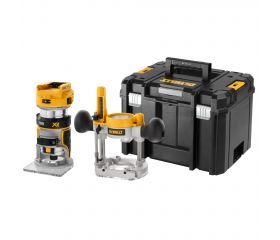 DCW604NT-XJ - Fresadora Combo sin escobillas XR 18V sin batería/ cargador