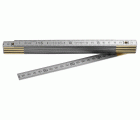 Metro plegable Duraluminio Clase III 2 metros - 10 brazos