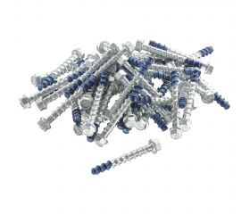 Tornillos de punta azul