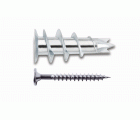 DFM411000P - 10x Anclajes para pared de yeso Zip-It/ Metal - Incluye tornillo