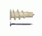 DFM4120000 - 100 xAnclajes para pared de yeso Zip-It/Nylon - Incluye tornillo
