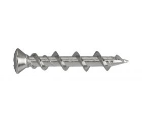 DFM424015P - 100x Anclaje de cabeza avellanada para fijación en pared CSK ( Plateado )