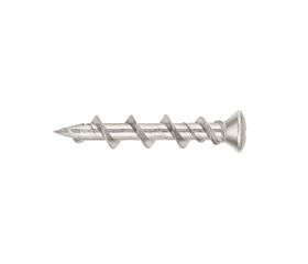 DFM424055P - 10x Anclaje de cabeza avellanada para fijación en pared CSK ( Plateado )