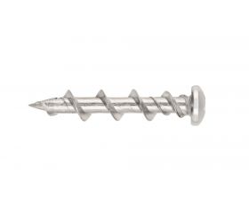 DFM425055P - 10x Anclaje de cabeza redonda para fijación en pared PAN (Plateado )