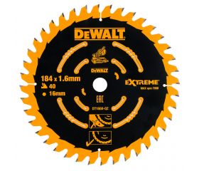 DT1668-QZ - Hoja para Sierra Circular Estacionaria 184 x 16 x 40T