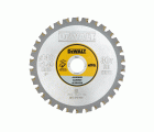 DT1910-QZ - Hoja para sierra circular sin cable 140x20mm 30D para Aluminio