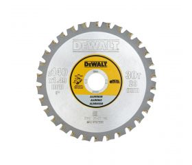 DT1910-QZ - Hoja para sierra circular sin cable 140x20mm 30D para Aluminio
