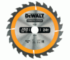 DT1930-QZ - Hoja para construcción 152 x 20mm 24T (AC)