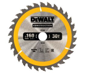 DT1932-QZ - Hoja para construcción 160 x 20mm 30T (AC)