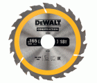 DT1936-QZ - Hoja para construcción 165 x 30mm 18T (AC)
