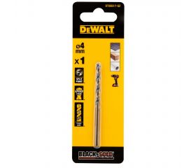 DT20517-QZ - Broca Black&Gold 4mm