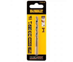DT20522-QZ - Broca Black&Gold 6mm