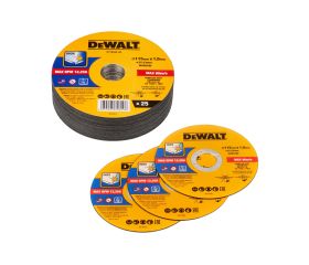 DT20593-QZ - Pack de 25 discos de 115mm x 1mm - retractilado