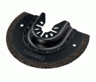 DT20717-QZ - Hoja de sierra segmentada de carburo para multi-herramienta oscilante