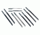DT2290-QZ - Conjunto de 10 hojas de sierra de calar - madera