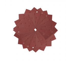 DT3034-QZ - 180G Hojas de 1/4 perforadas con  velcro - 8 hoyos circulares