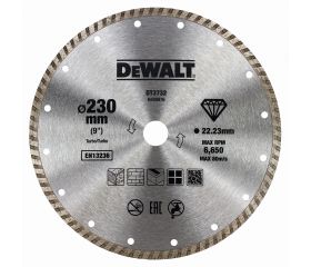 DT3732-QZ - Disco de diamante turbo 230x22.2mm
