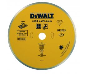 DT3733-XJ - Disco para Cerámica húmedo de azulejo 250x25.4mm