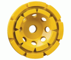 DT3796-QZ - Disco de copa de 125mm rosca M14 doble