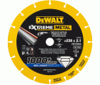 DT40255-QZ - Disco de corte con borde diamantado Extreme Metal 230x1.5x22.3mm