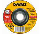 DT43910-QZ - Disco de corte concavo para metal con grano profesional de óxido de alumínio 115 x 2.8 x 22.23mm