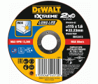 DT43935-QZ - Disco de corte plano  EXTREME® Long Life para INOX