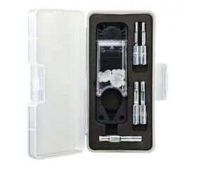 DT6046-QZ - Juego de 5 brocas de diamante de 5,6,7,8,10mm para perforación en azulejo + dispensador de agua