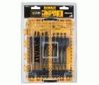 DT70751-QZ Tough Case mediana con 9 Brocas de pala para Madera