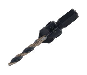 DT70793-QZ - Broca piloto y avellanador de 4 cortes de 6mm - sistema 